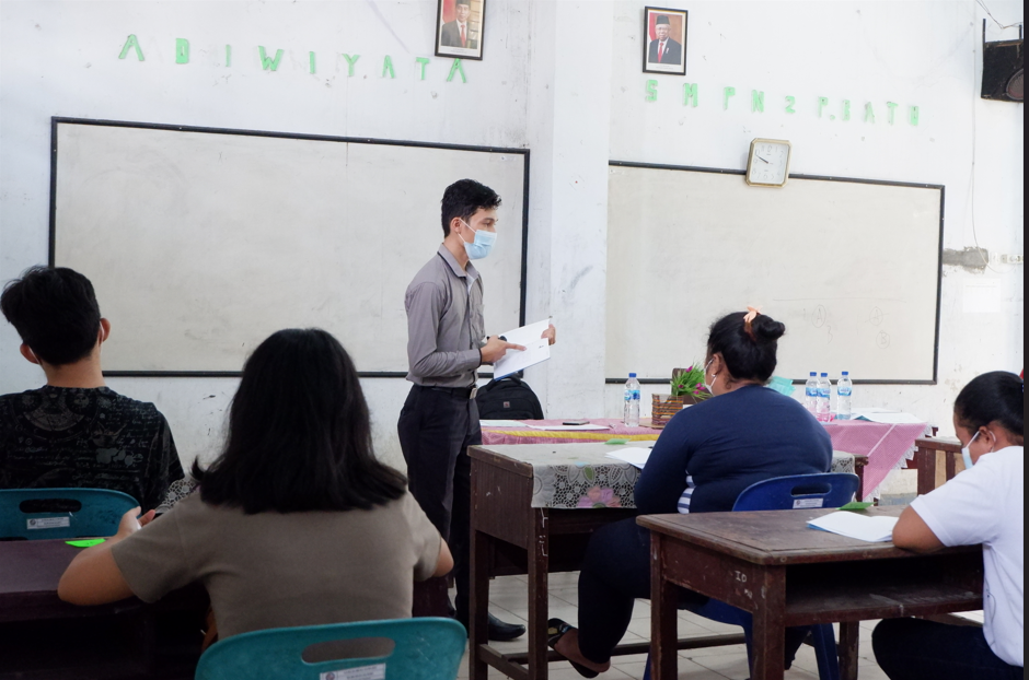 Tes minat bakat untuk 100+ siswa SMA di Medan